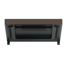 Square metal plate for Waterproof cover paint Fenix NTM Cocoa Orinoco