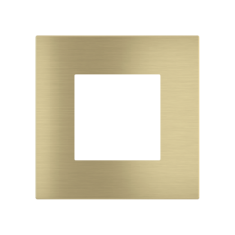 Ekinex накладка Proxima 45x45 mm латунь металл EK-PQA-P-LBC