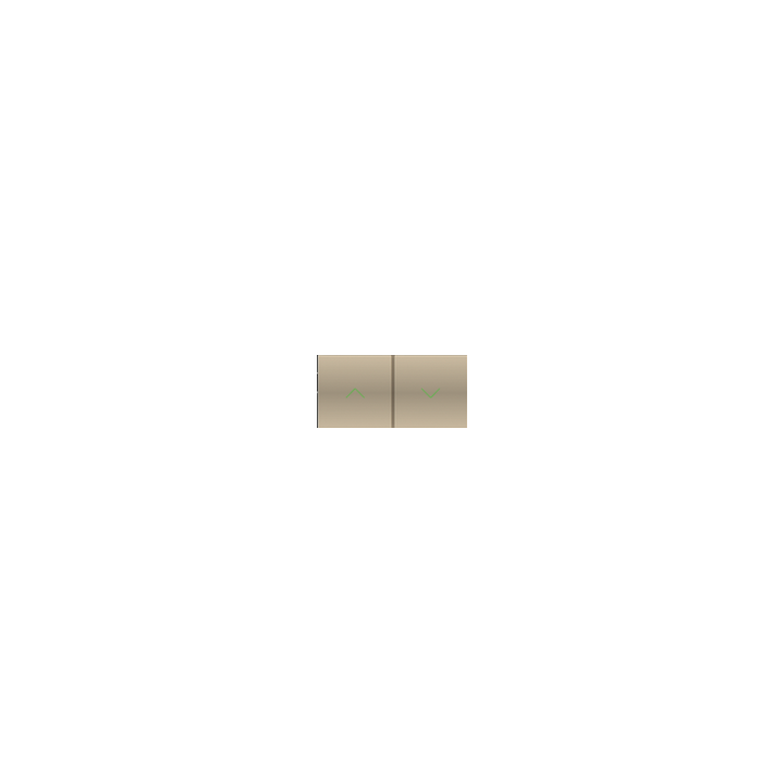Kit 1 20Venti rectangular rocker for adjustments finish Fenix NTM Beige Luxor