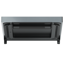 Square plate for Waterproof cover Metal HT Black