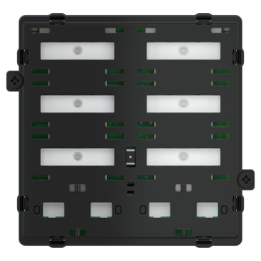 10-rockers configuration keypad with backlited text/symbols, proximity sensor