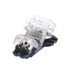 Conector de cable 2 pines forma T 300V 9A IP40