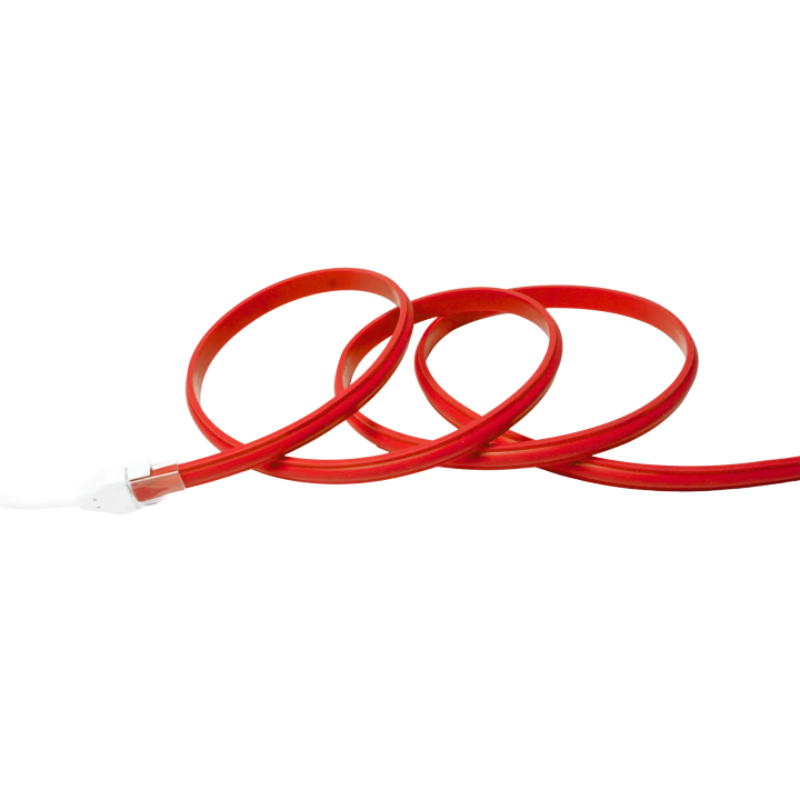 LED Neon 286LED/m 230V 12W RED IP65 200lm Ra80 10mm