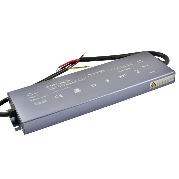 Constant Voltage Power Supply PFC IP67 48V 350W