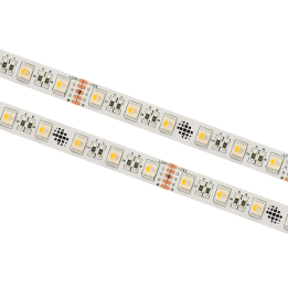Taśma 60LED/m 1m 12V 19.2W RGB+6000K IP20 1010lm 12mm