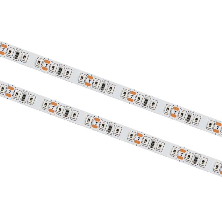 LED-strip 120LED/m 1m 12V 9.6W Yellow IP20 110lm 8mm
