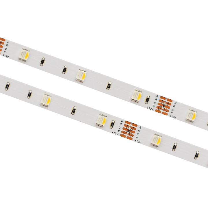 Светодиодная лента 30LED/м 1м 24В 15Вт RGB+6000К IP20 950лм 10мм