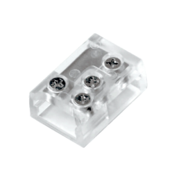 Conector tira LED 10mm atornillado L/T 2pin 6A SMD/COB