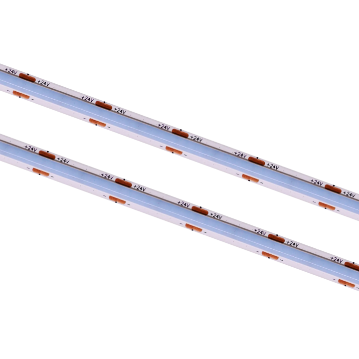 LED-strip SOB 320 24V 10W Blue IP20 260lm 8mm