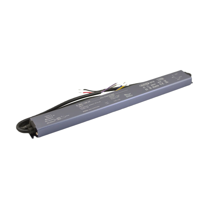 Power Supply DALI/PUSH DIM 24V 150W IP67 PFC