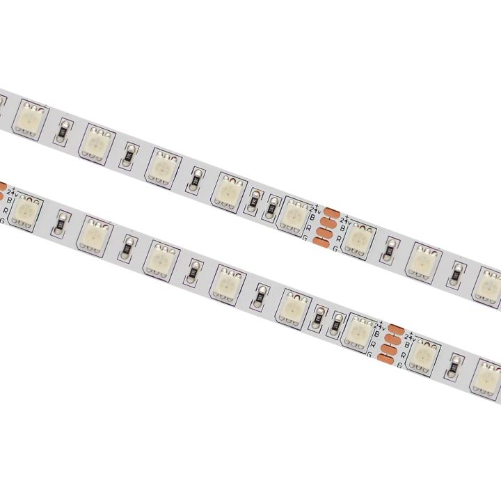LED-strip 60LED/m 1m 24V 14.4W RGB IP20 550lm 10mm