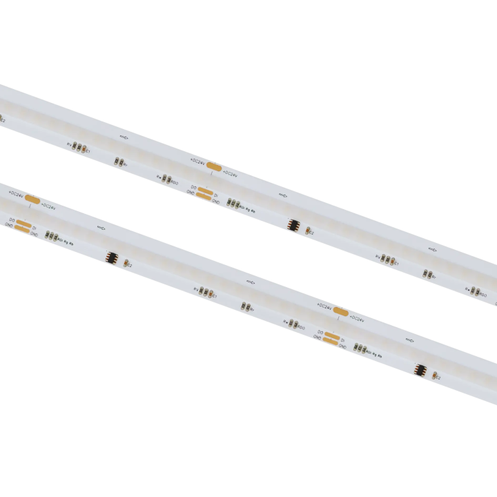 LED-strip Digital SPI COB 24V 16W RGB + 3000K IP66 730lm 12.3mm
