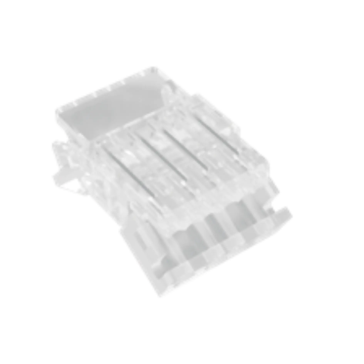 Conector tira LED 10mm 3PIN 3.5A tira para cablear 22AWG/0.35mm COB
