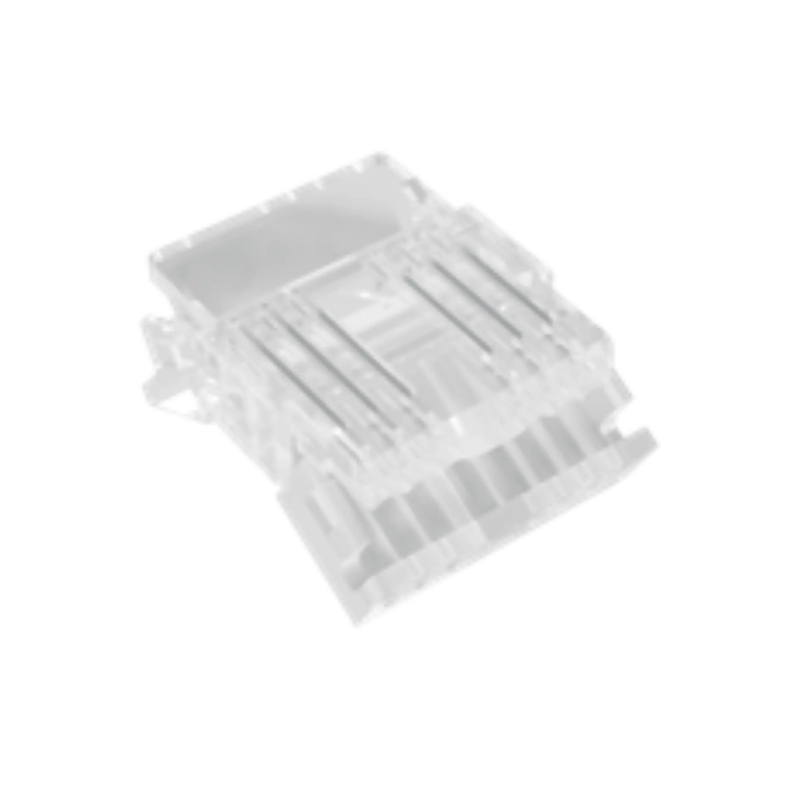Conector tira LED 12mm 6PIN 3.5A tira para cablear 22AWG/0.35mm COB