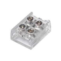 Conector tira LED 10mm atornillado 2pin 6A SMD/COB