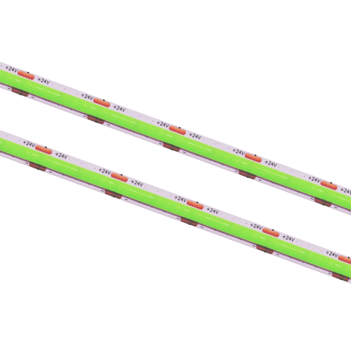 LED-strip SOB 320 24V 10W Green IP20 900lm 8mm