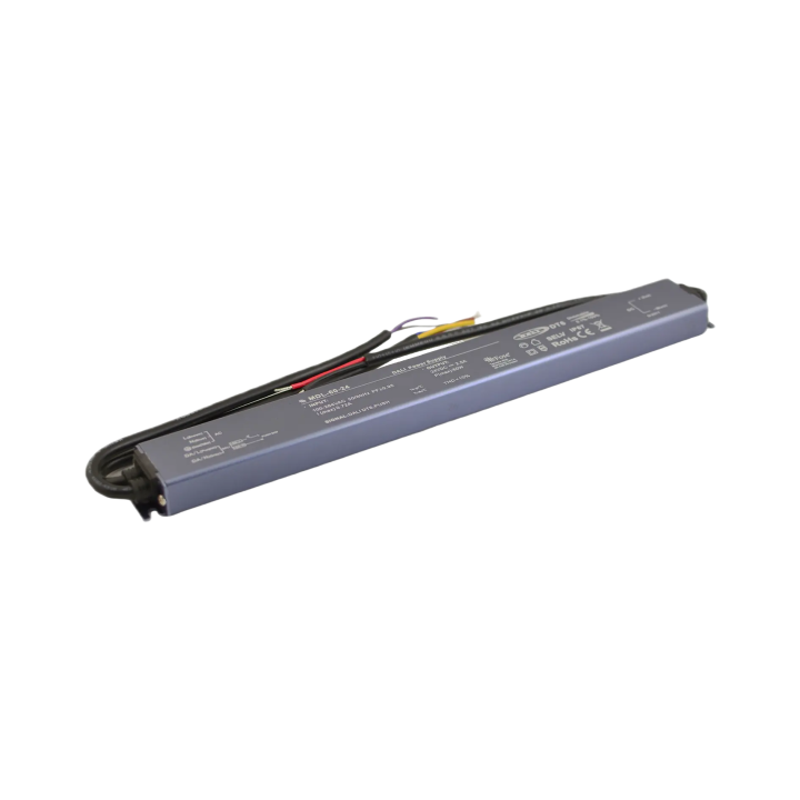 Power Supply DALI/PUSH DIM 24V 60W IP67 PFC