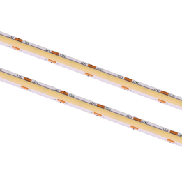 LED-strip SOB 320 24V 10W Yellow IP66 1050lm 8.3mm