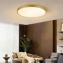 Immax NEO LITE SEMPLICI Smart Ceiling Light Tuya WiFi BEACON 80cm 96W 6912lm Gold