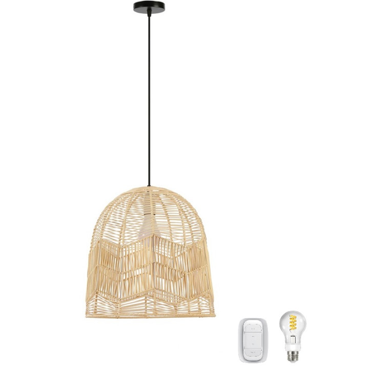 Immax BOHO PELO-COMPLET Ceiling Light 40cm + Smart Bulb + Remote Control 08262-S