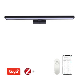 Immax NEO PINNA Smart Wall Mounted Light 80cm 34W 2378lm Black Zigbee 3.0