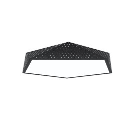 Immax NEO BRILIANT Smart Ceiling Light 80cm 56W 3920lm Black Zigbee 3.0