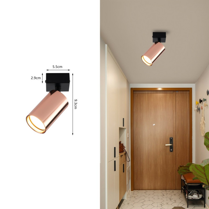 Immax 08301L PUNTO-1 GU10 Smart LED Bulb 9W Black