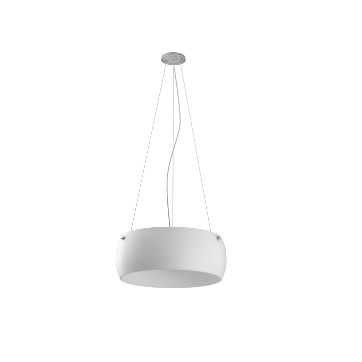 Immax NEO OPTICO Pendant Light, White Glass, 50cm, 5xE27, Smart Zigbee