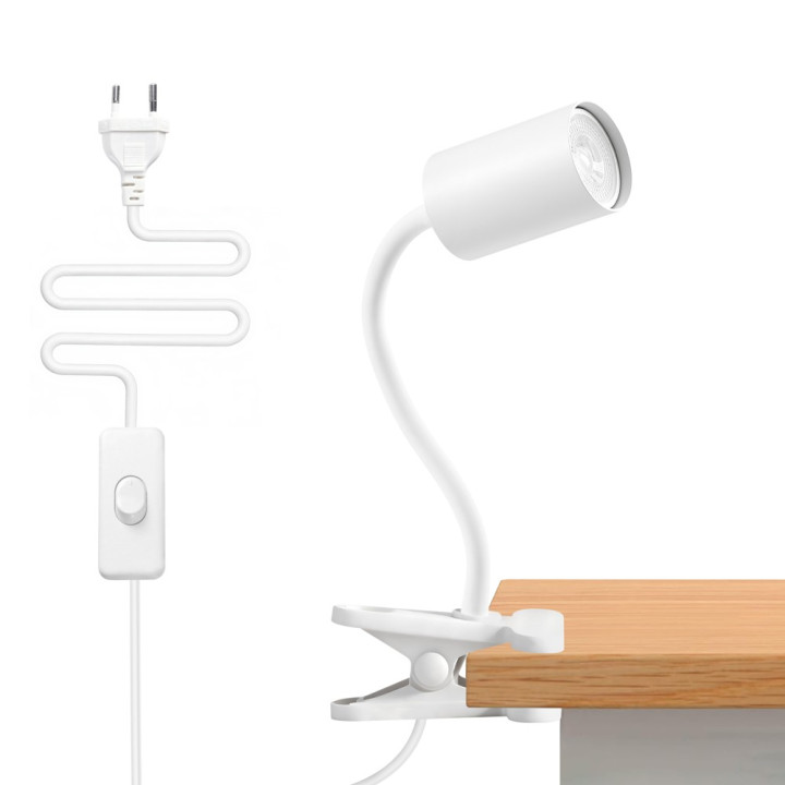 Immax PUNTO-1 Ceiling/Wall-Mounted Spot Luminaire GU10 9W White Aluminium