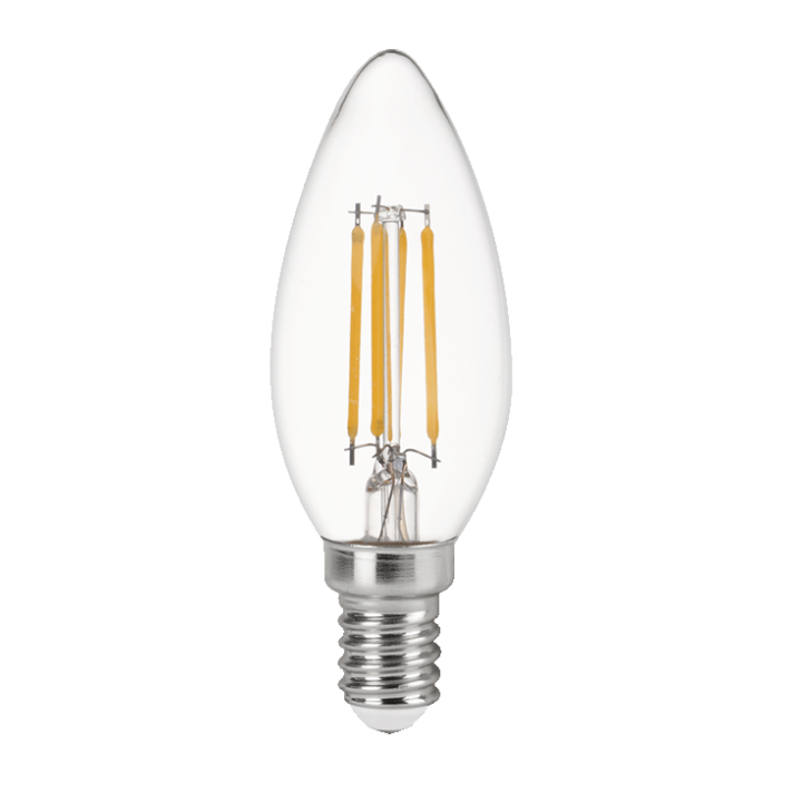 Immax NEO Smart Filament LED Bulb E14 C37 4W CCT 470lm Dimmable WiFi 07807L