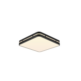 Immax NEO LITE PERFECTO Smart Ceiling Light Square 30cm 24W Black Tuya Wi-Fi