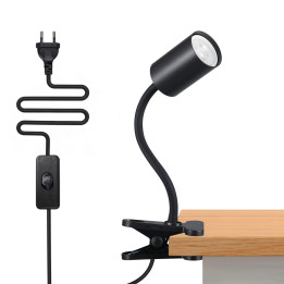 Immax 08293L PUNTO-1 Ceiling/Wall Spot Luminaire for GU10 Bulb, Black