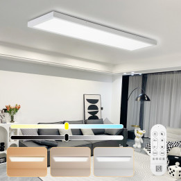 Immax NEO LITE FRAME Smart Ceiling Luminaire 120x30cm, IP44, CCT, WiFi, Tuya, BEACON White