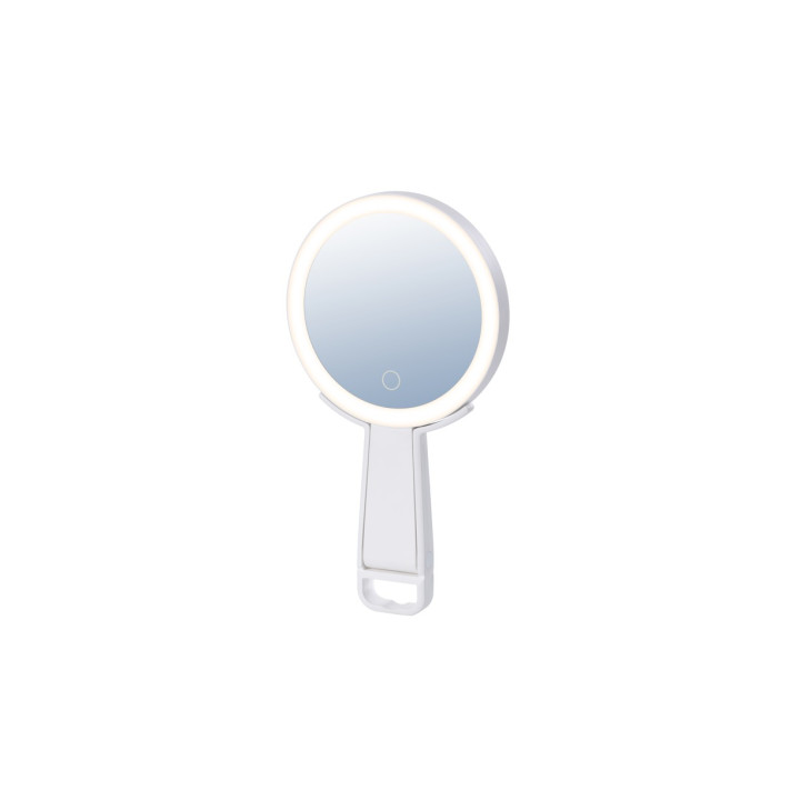 Immax 09103L SWEET Makeup LED Cosmetic Mirror, Double-Sided, 10x Magnification, CCT, White