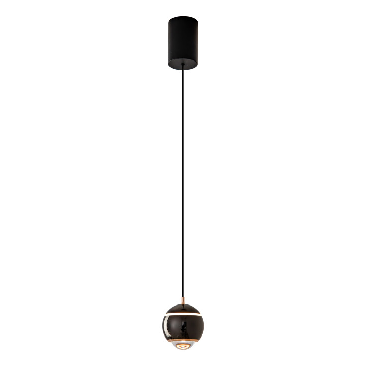 Immax NEO DORMINE Smart retractable luminaire, pearl black, D10, 6W, Zigbee 3.0