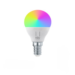 Immax NEO LITE Smart LED Bulb E14 6W RGB+CCT WiFi Dimmable P45