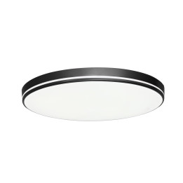 Immax NEO LITE AREAS Smart Ceiling Light 40cm, 24W Black Tuya Wi-Fi