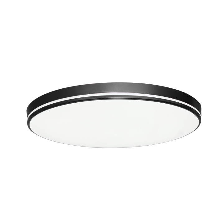 Immax NEO LITE AREAS Smart Ceiling Light 40cm, 24W Black Tuya Wi-Fi