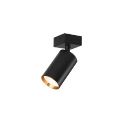 Immax NEO PUNTO-1 Smart spotlight black gold GU10 4.8W, RGB+CCT Zigbee 3.0