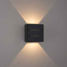 Immax 08520L LUXLINE Outdoor Smart Wall Light LED 6W 3000K IP54 Black
