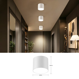 Immax NEO LITE RONDATES Smart Ceiling Light White 16.5cm 2592lm Tuya WiFi with BEACON support