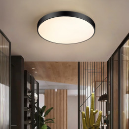 Immax NEO LITE SEMPLICI Smart Ceiling Light Black 60cm 60W 4500lm Tuya WiFi BEACON