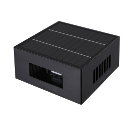 Immax EFFECT 08503L Outdoor Solar LED Wall Light 4000K, 2 Light Effects