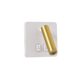 Immax GOAL 2 Smart LED Wall Light 7W 393lm 4000K White+Gold