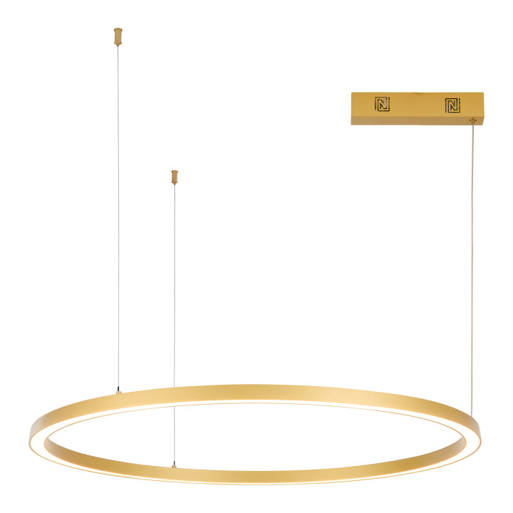 Immax NEO FINO NEW Smart Pendant Light Gold 80cm CCT 60W, Zigbee 3.0