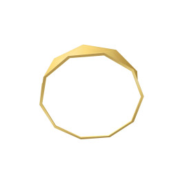 Immax NEO DIAMANTE Smart ceiling light 60cm 43W 3450lm gold Zigbee 3.0