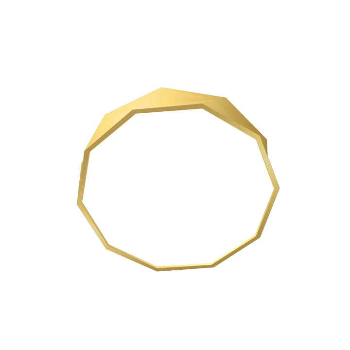 Immax NEO DIAMANTE Smart ceiling light 60cm 43W 3450lm gold Zigbee 3.0