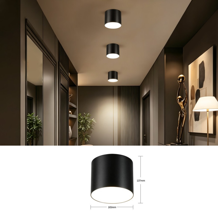 Immax NEO LITE RONDATES Smart Ceiling Light 16.5cm 32W 2592lm Tuya WiFi with BEACON Support