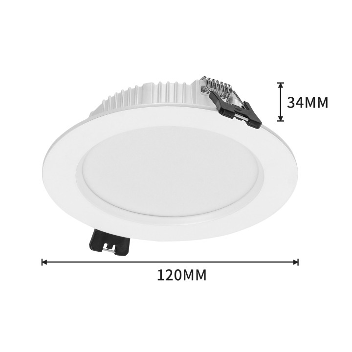Immax NEO DOWN Ceiling Luminaire White 12cm 12W Wi-Fi Bluetooth CCT Dimmable 07294L