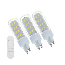 Immax NEO LITE Smart set of 3x LED G9 4W CCT bulbs, dimmable, WiFi, TUYA, Beacon + remote control